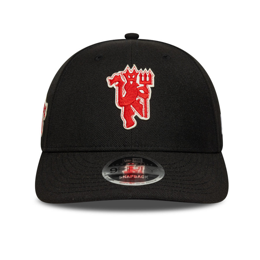 Manchester United FC Low Profile 9FIFTY Vintage Snapback Black Cap
