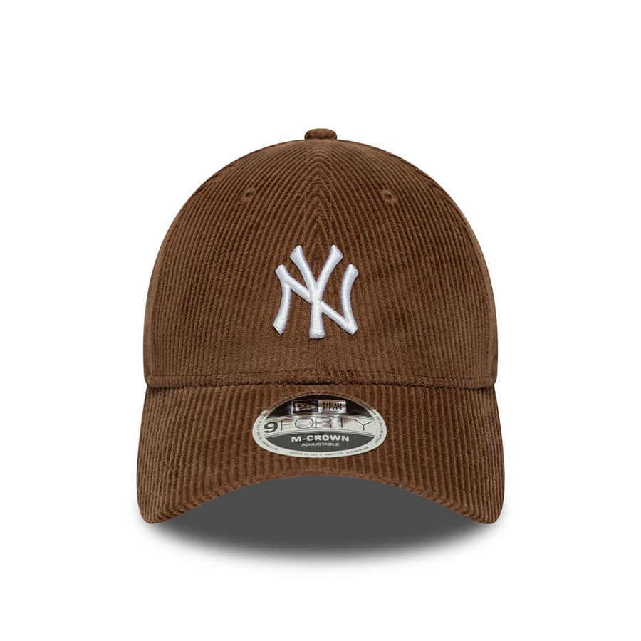 New York Yankees 9FORTY M-Crown MLB Cord Brown Cap