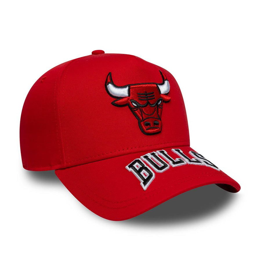 Chicago Bulls E-Frame Visor Hit Red Trucker Cap