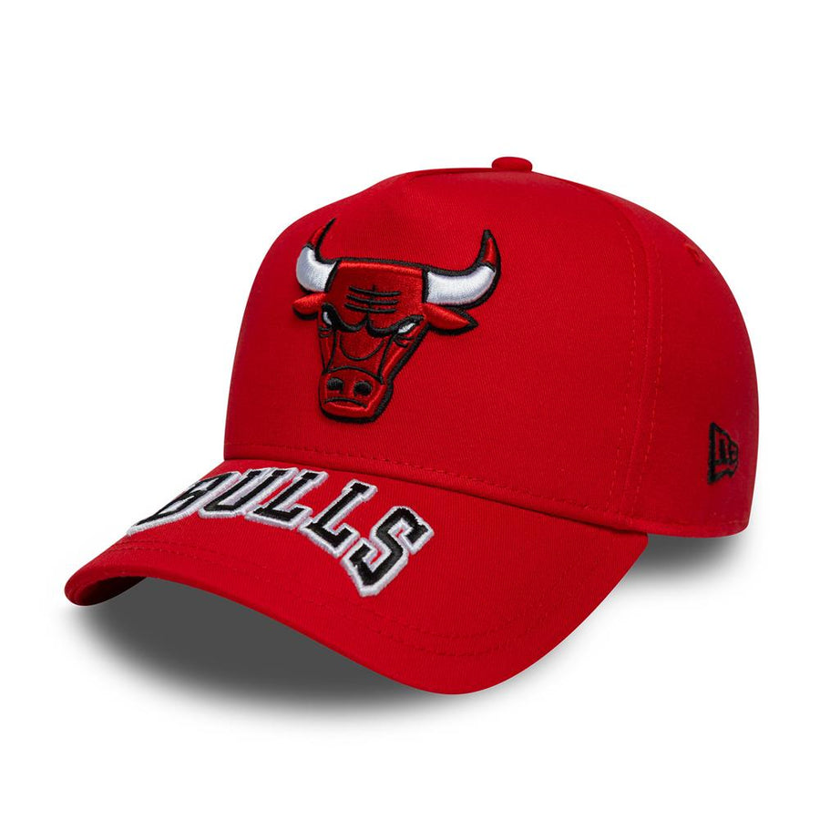 Chicago Bulls E-Frame Visor Hit Red Trucker Cap