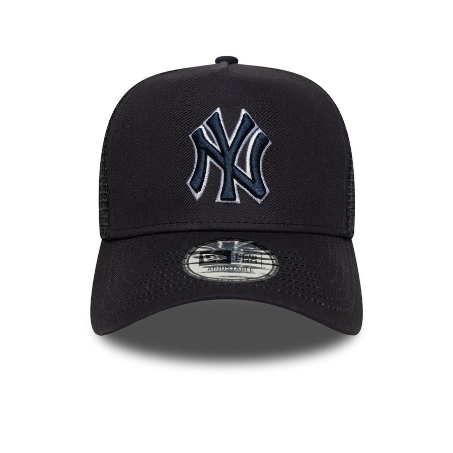 New York Yankees E-Frame MLB Outline Navy Trucker Cap