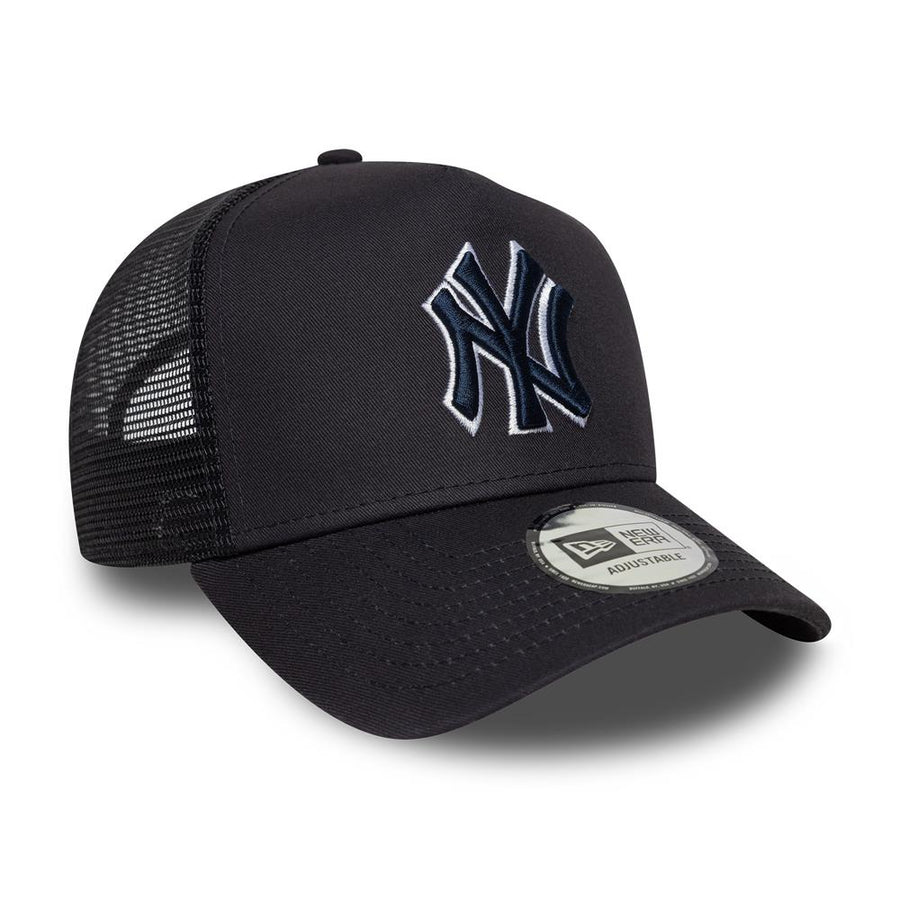 New York Yankees E-Frame MLB Outline Navy Trucker Cap