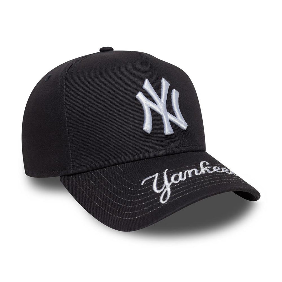 New York Yankees E-Frame Visor Hit Navy Trucker Cap