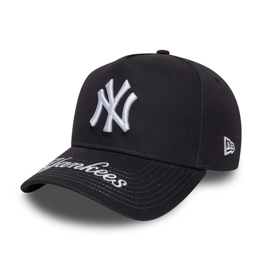 New York Yankees E-Frame Visor Hit Navy Trucker Cap