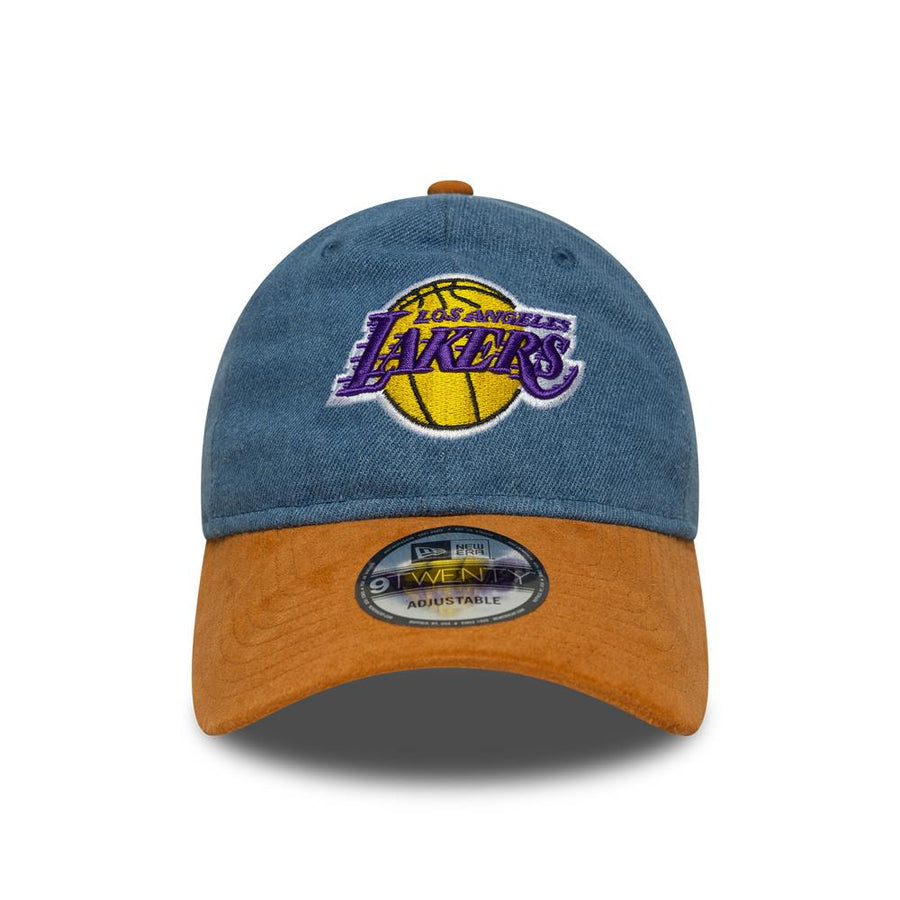 Los Angeles Lakers 9TWENTY NBA Denim Midi Navy Cap