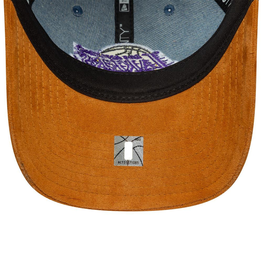 Los Angeles Lakers 9TWENTY NBA Denim Midi Navy Cap