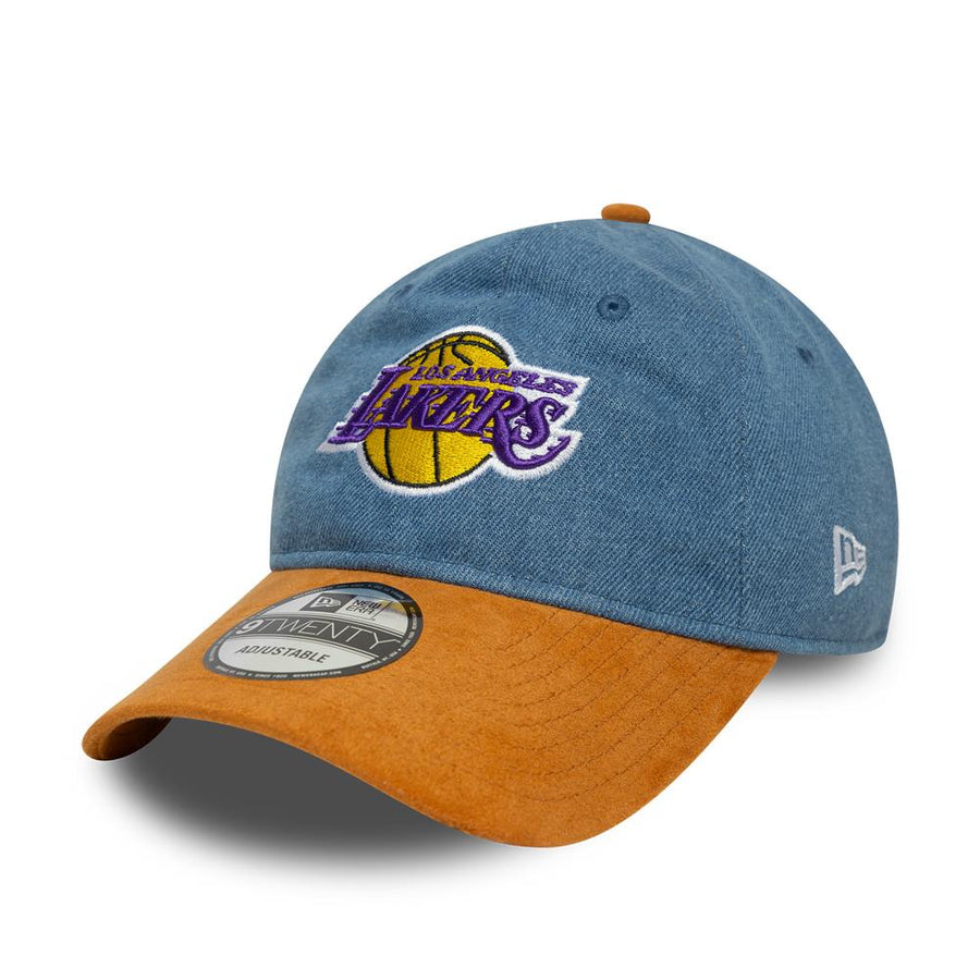Los Angeles Lakers 9TWENTY NBA Denim Midi Navy Cap