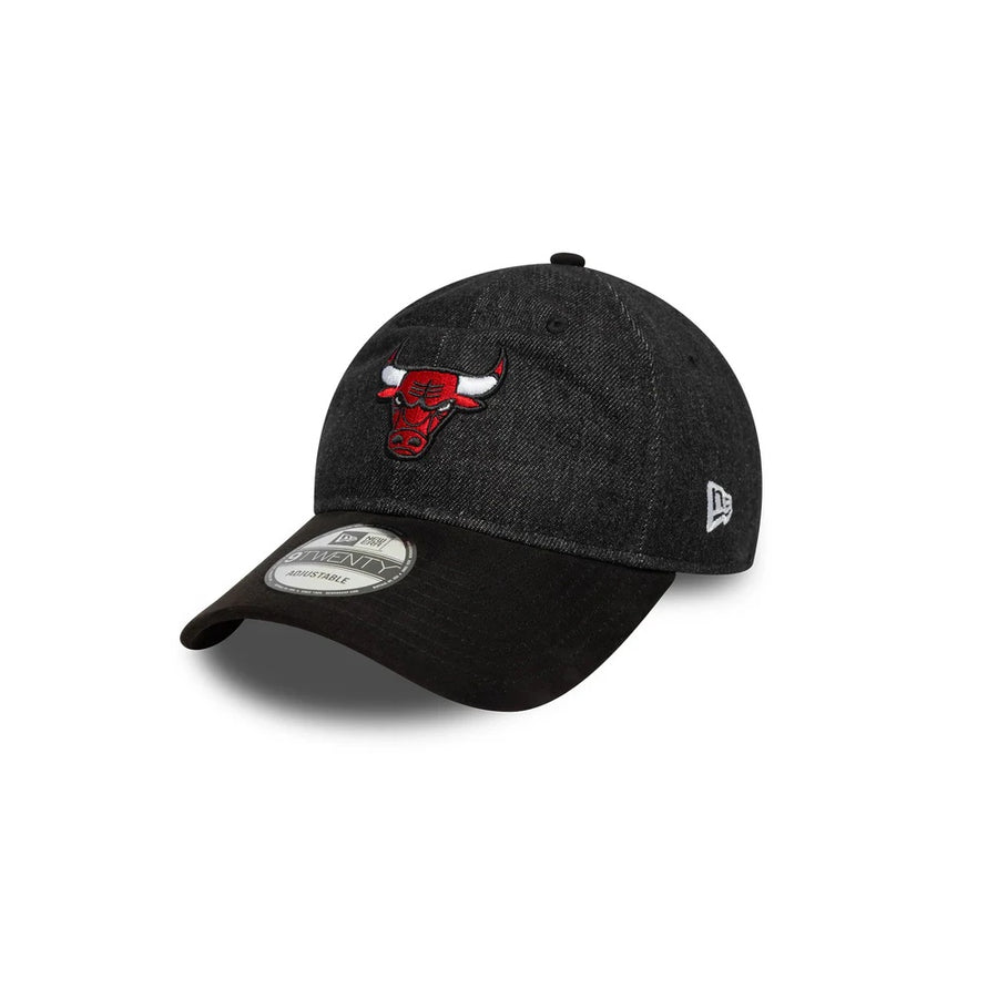Chicago Bulls 9TWENTY NBA Denim Midi Black Cap