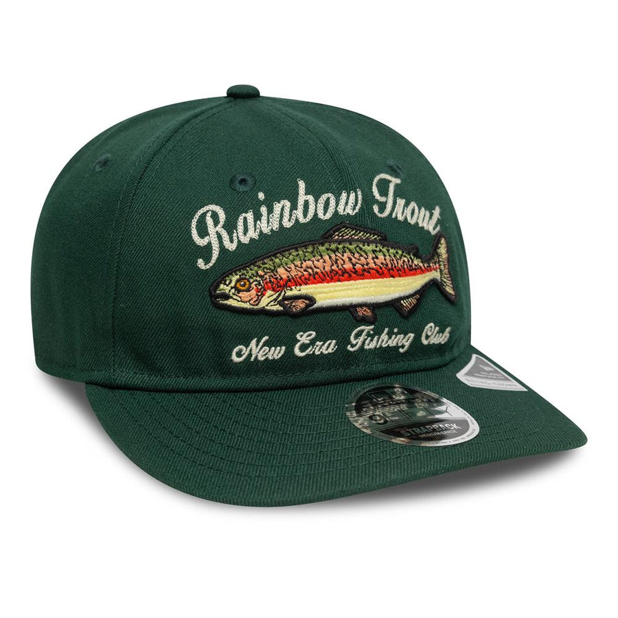 New Era 9FIFTY Outdoor Retro Crown Pre Curved Dark Green Cap