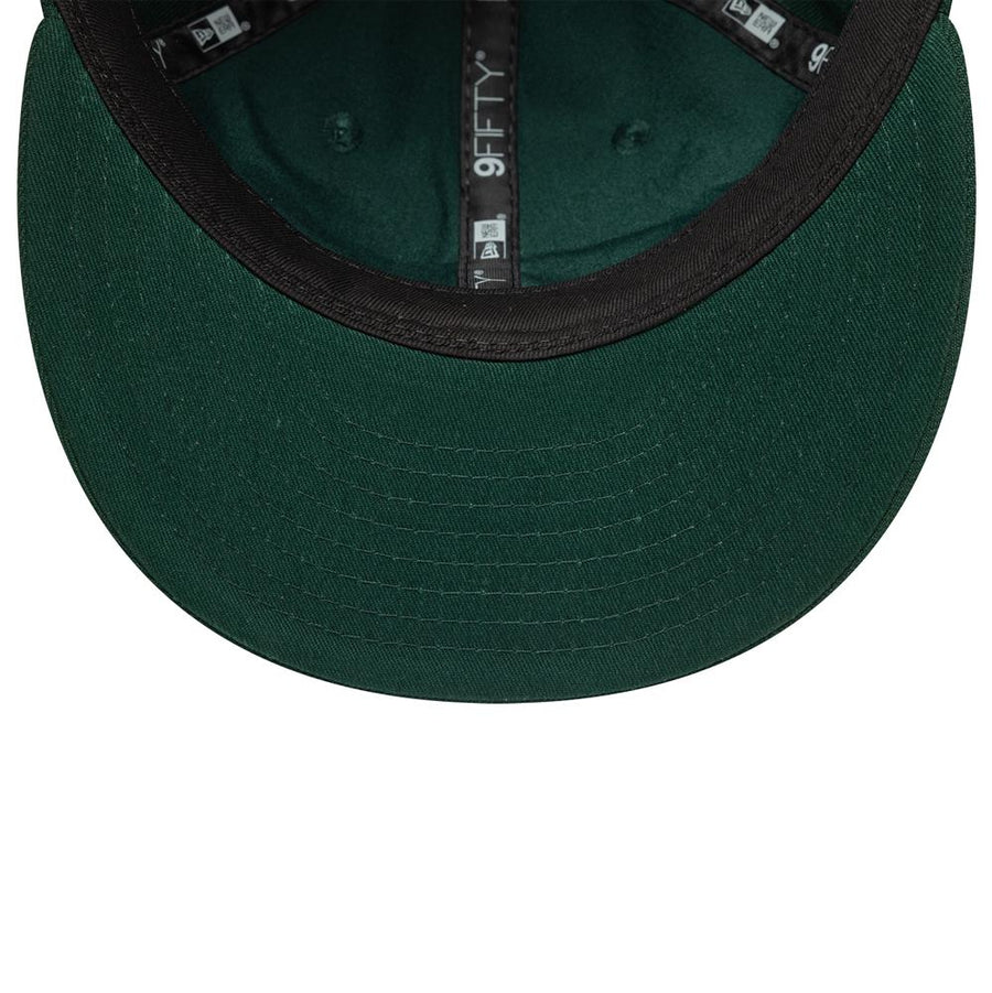 New Era 9FIFTY Outdoor Retro Crown Pre Curved Dark Green Cap