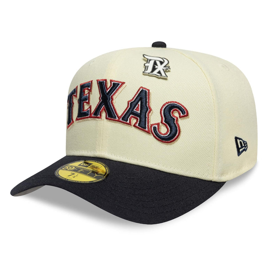 Texas Rangers 59FIFTY Pre Curved MLB All Star Game Pin Stone Cap