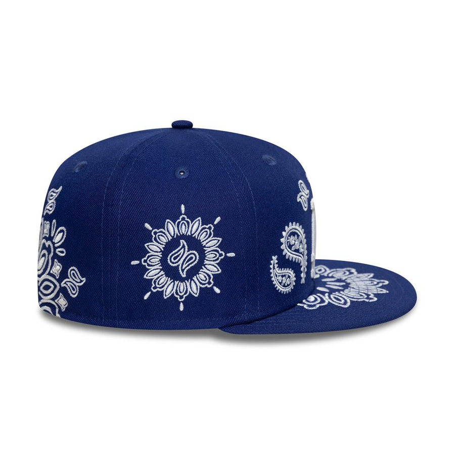 Los Angeles Dodgers 59FIFTY MLB Paisley Royal Cap