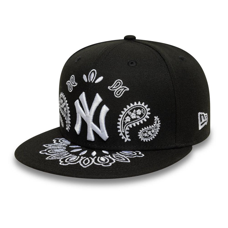 New York Yankees 59FIFTY MLB Paisley Black Cap – NewEra