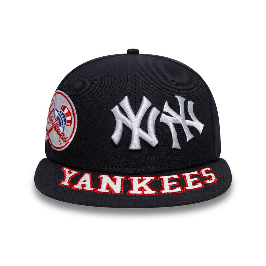 New York Yankees 59FIFTY MLB All Over Navy Cap