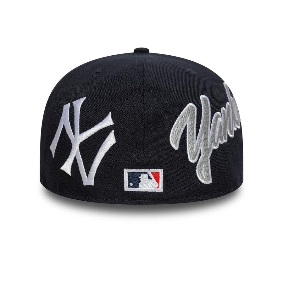 New York Yankees 59FIFTY MLB All Over Navy Cap