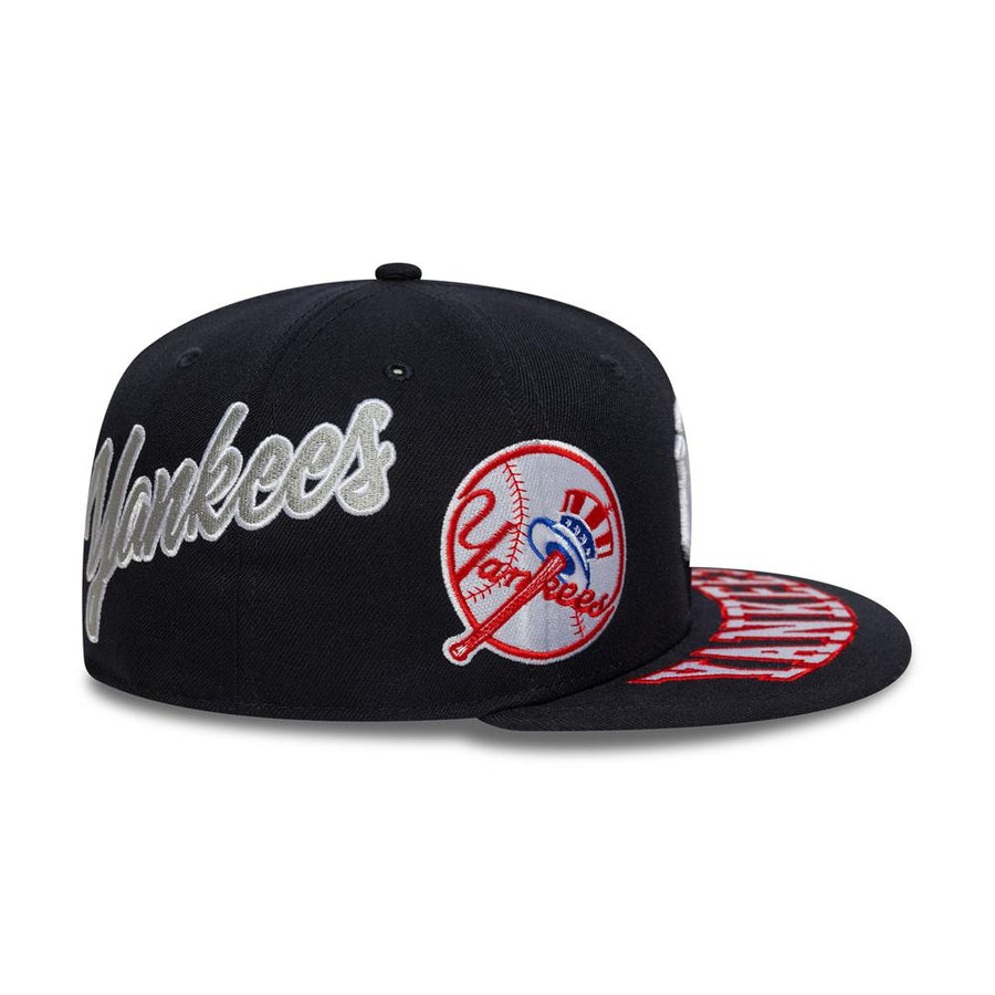 New York Yankees 59FIFTY MLB All Over Navy Cap