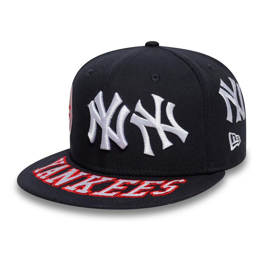 New York Yankees 59FIFTY MLB All Over Navy Cap