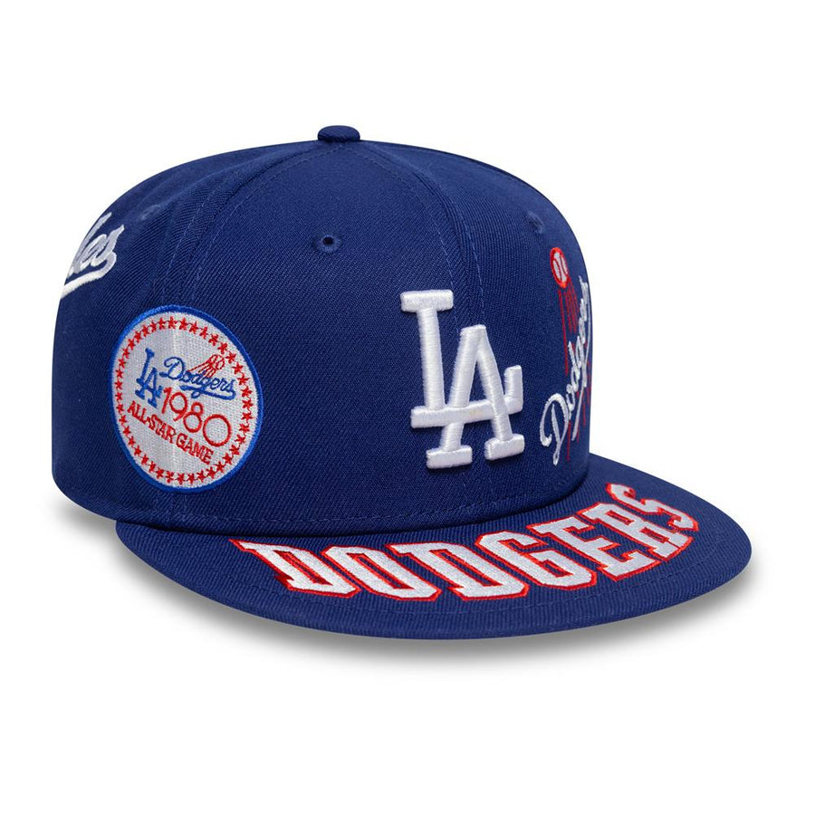 Los Angeles Dodgers 59FIFTY MLB All Over Dark Blue Cap