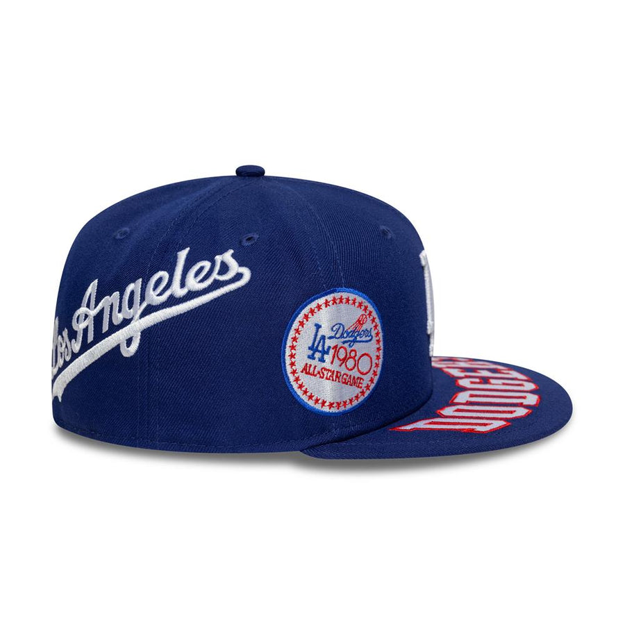 Los Angeles Dodgers 59FIFTY MLB All Over Dark Blue Cap