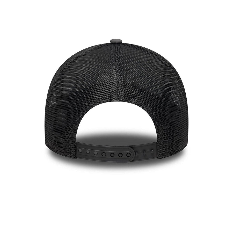 New York Yankees A-Frame MLB Script Navy Trucker Cap