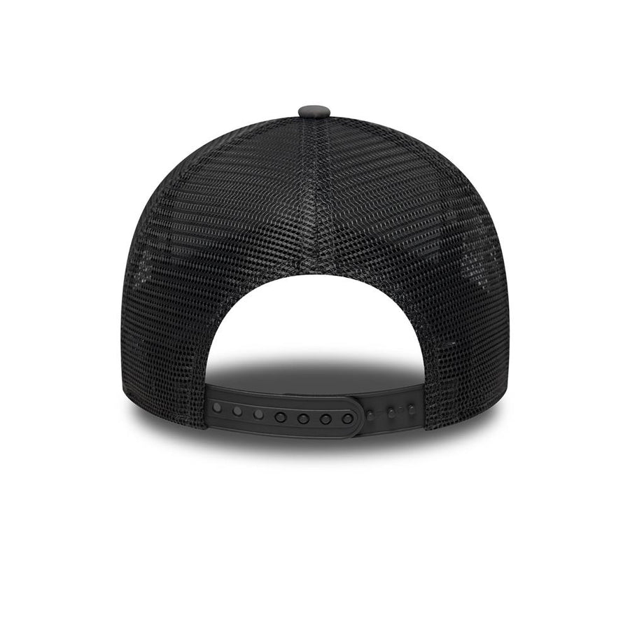 Los Angeles Dodgers A-Frame MLB Script Grey Trucker Cap