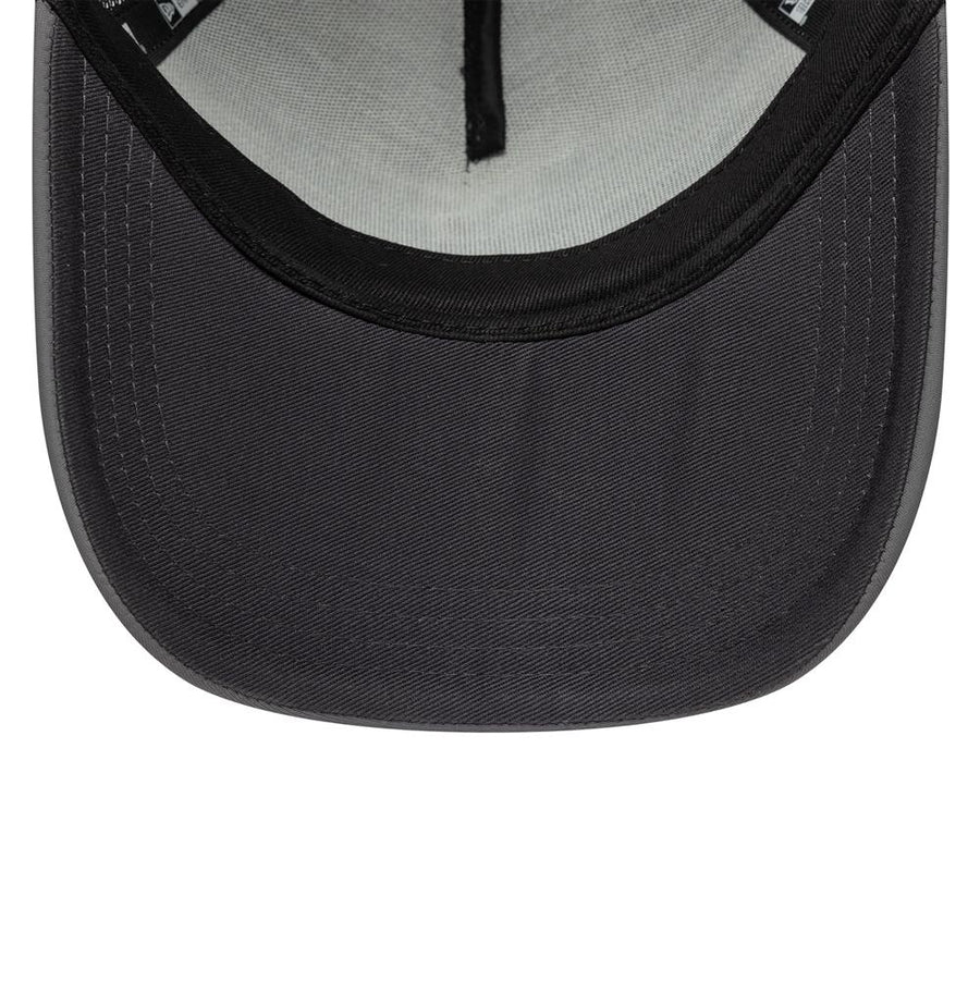 Los Angeles Dodgers A-Frame MLB Script Grey Trucker Cap
