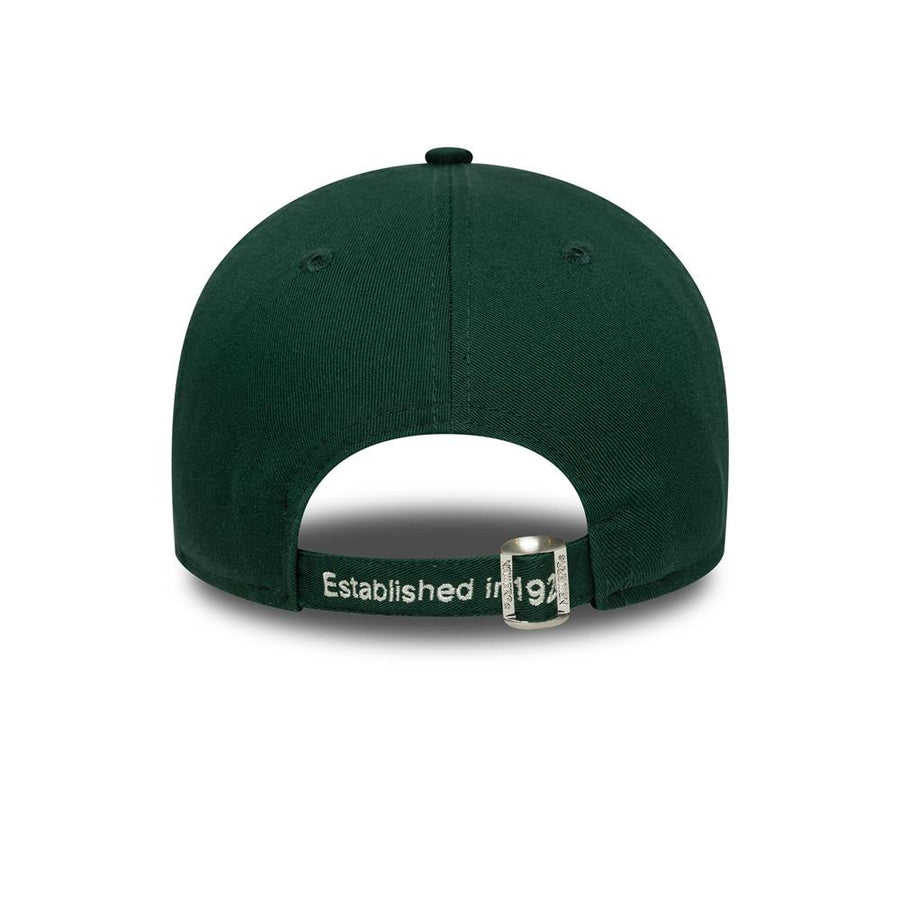 New Era 9TWENTY A-Frame Script Dark Green Cap