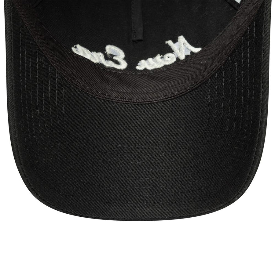 New Era 9TWENTY A-Frame Script Black Cap