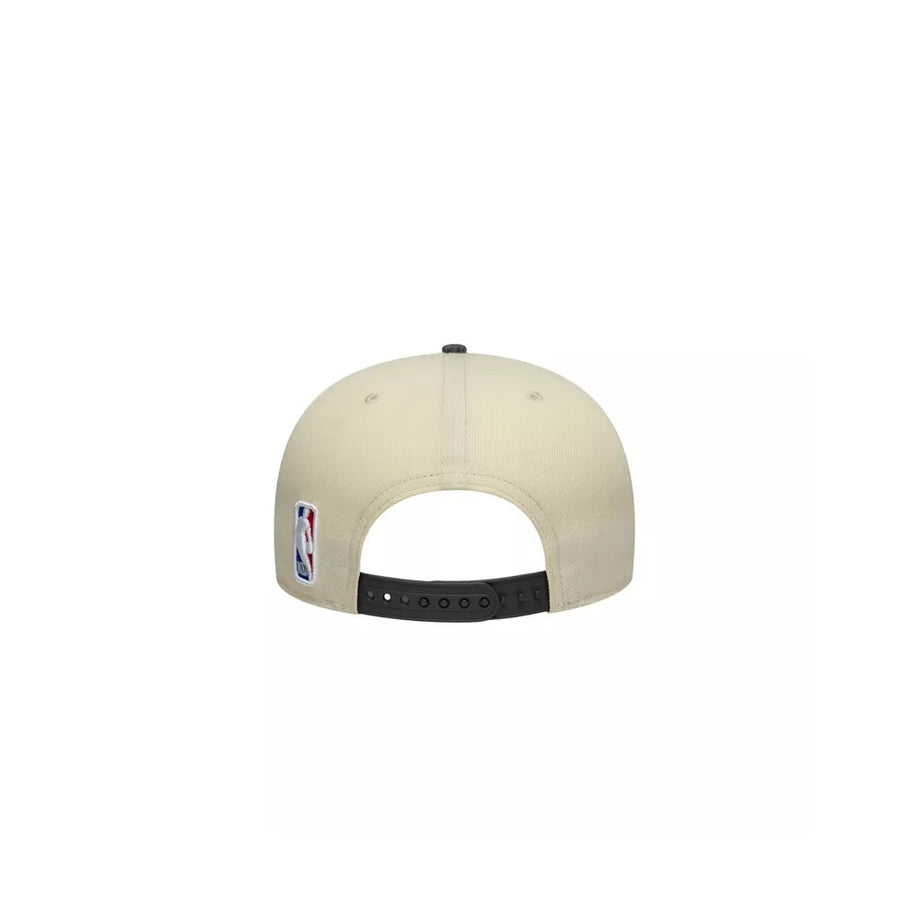 Chicago Bulls 9FIFTY NBA Pre Curved Cord Visor Cream Stone Cap