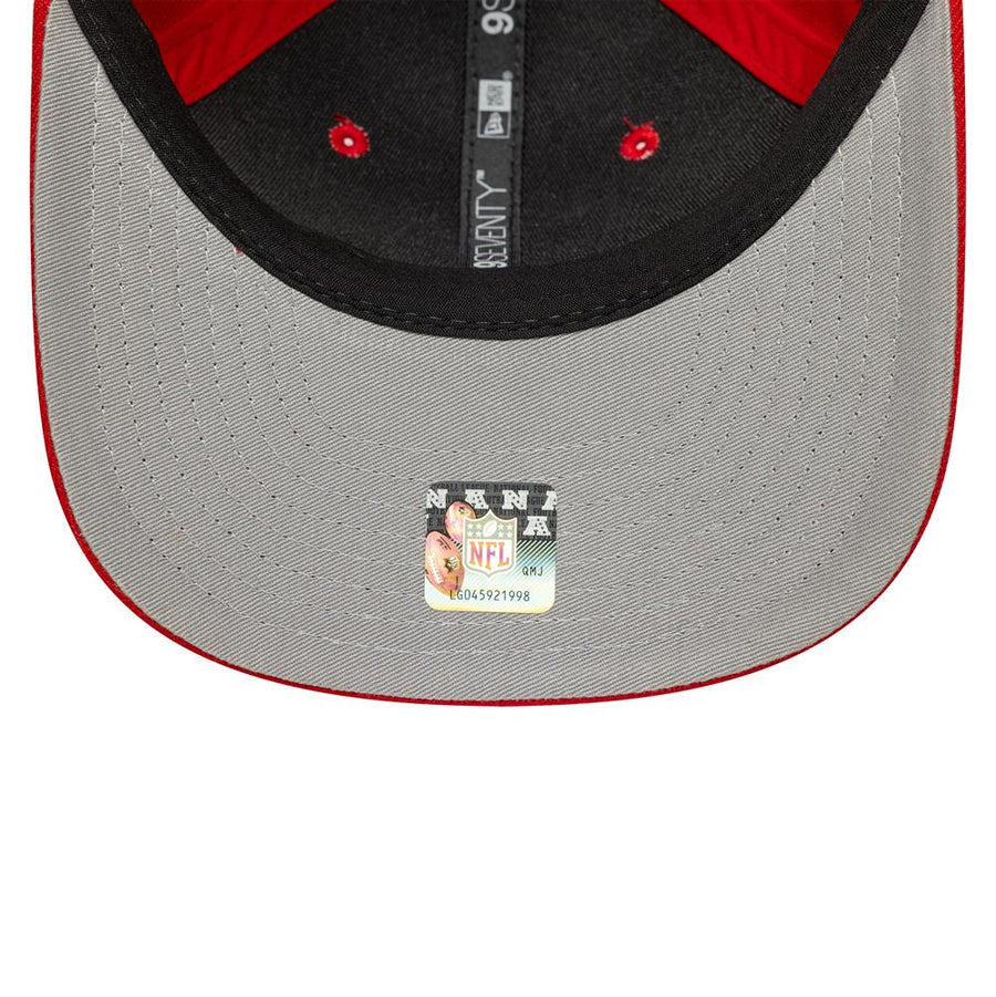 Kansas City Chiefs 9SEVENTY Stretch Snap NFL Patch Red Cap
