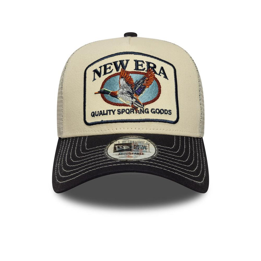 New Era Animal Patch Stone Trucker Cap