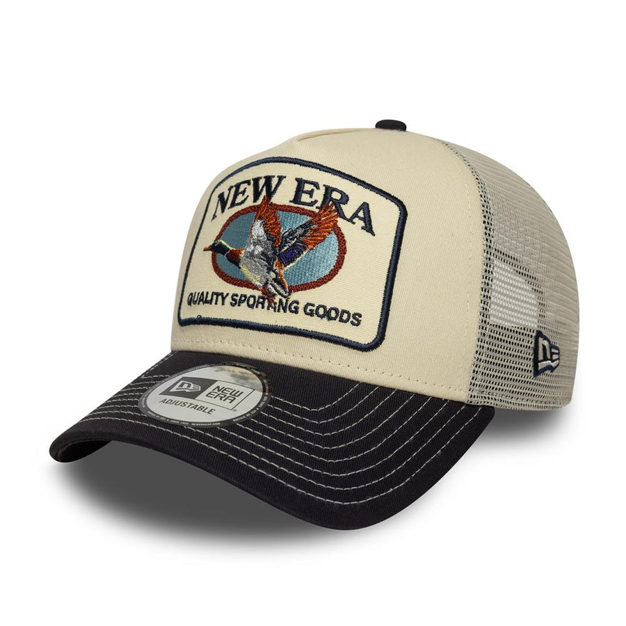New Era Animal Patch Stone Trucker Cap