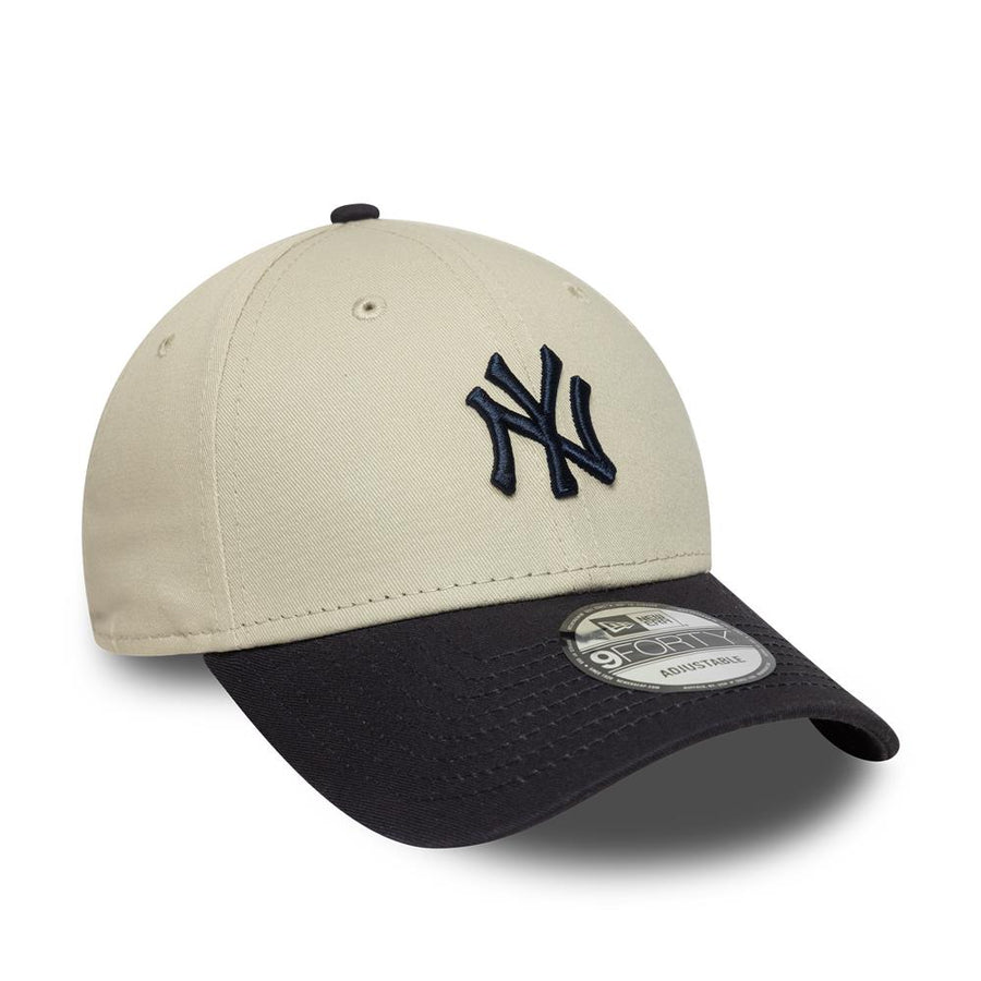 New York Yankees 9FORTY MLB Colour Block Stone Cap