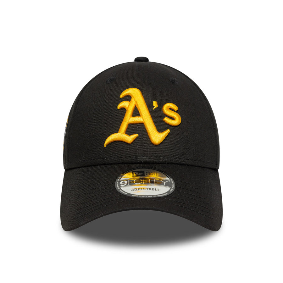 Oakland Athletics 9FORTY MLB Side Patch Black Cap