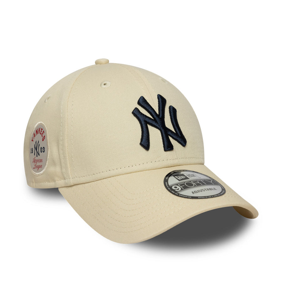 New York Yankees 9FORTY MLB Side Patch Stone Cap