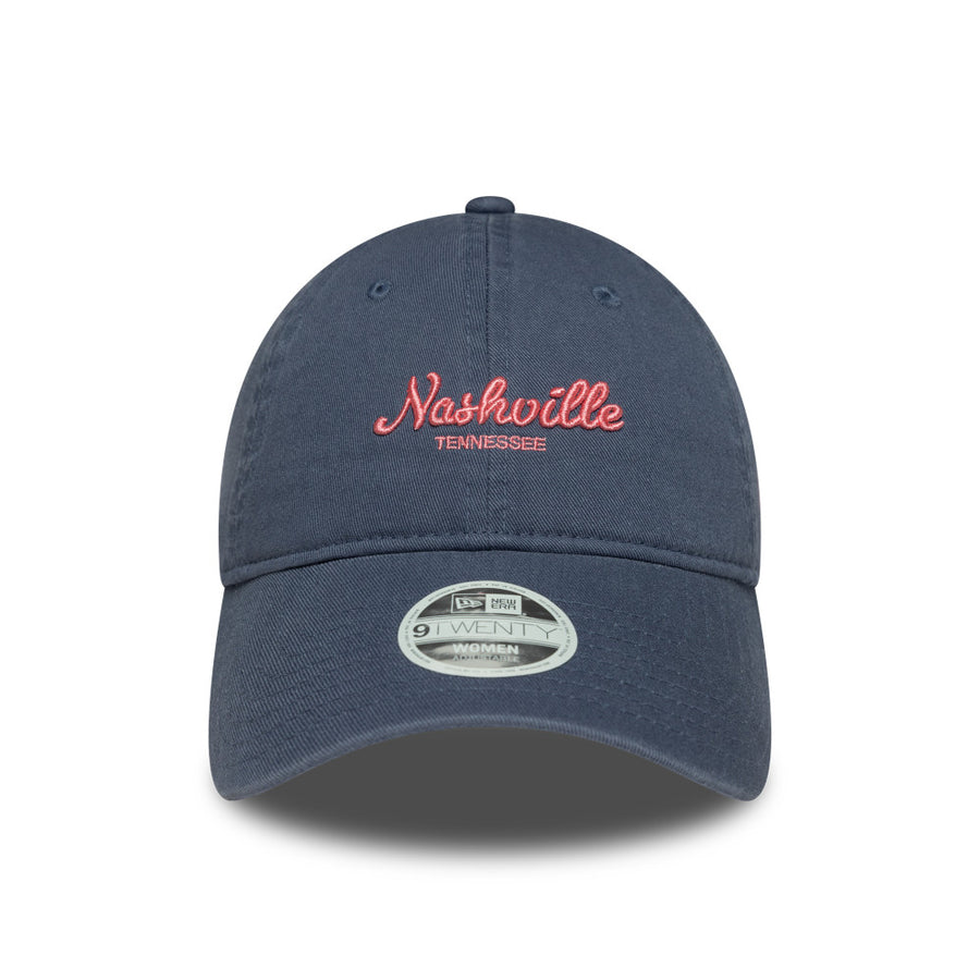 New Era 9TWENTY Womens City Dark Blue Cap