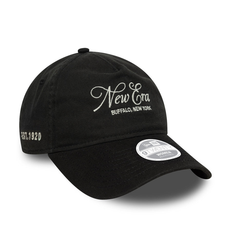 New Era 9TWENTY Womens A-Frame Black Cap