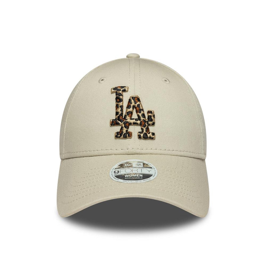 Los Angeles Dodgers 9FORTY Womens MLB Leopard Infill Stone Cap