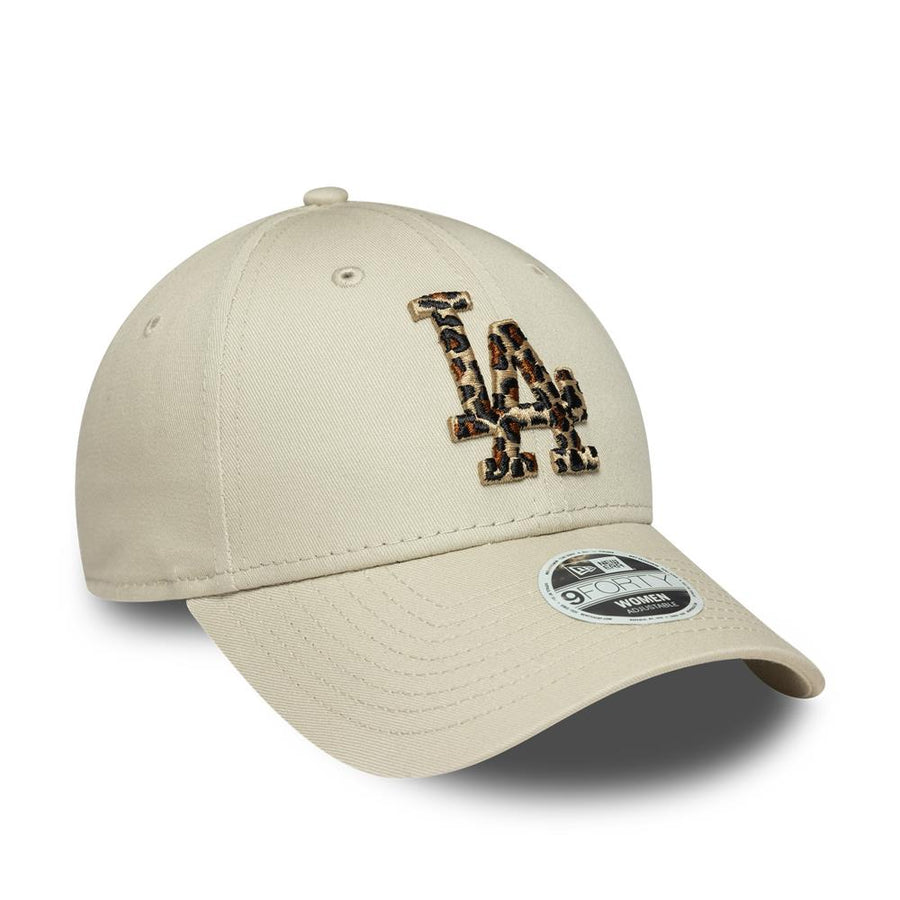 Los Angeles Dodgers 9FORTY Womens MLB Leopard Infill Stone Cap