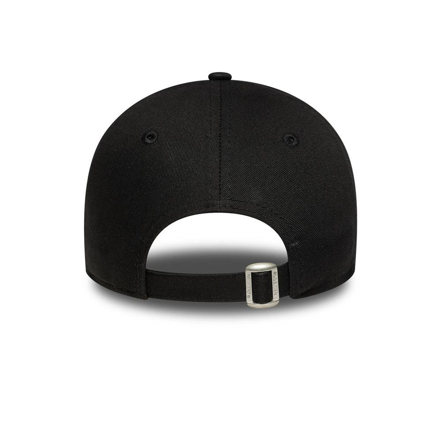 New York Yankees 9FORTY Womens MLB Leopard Infill Black Cap