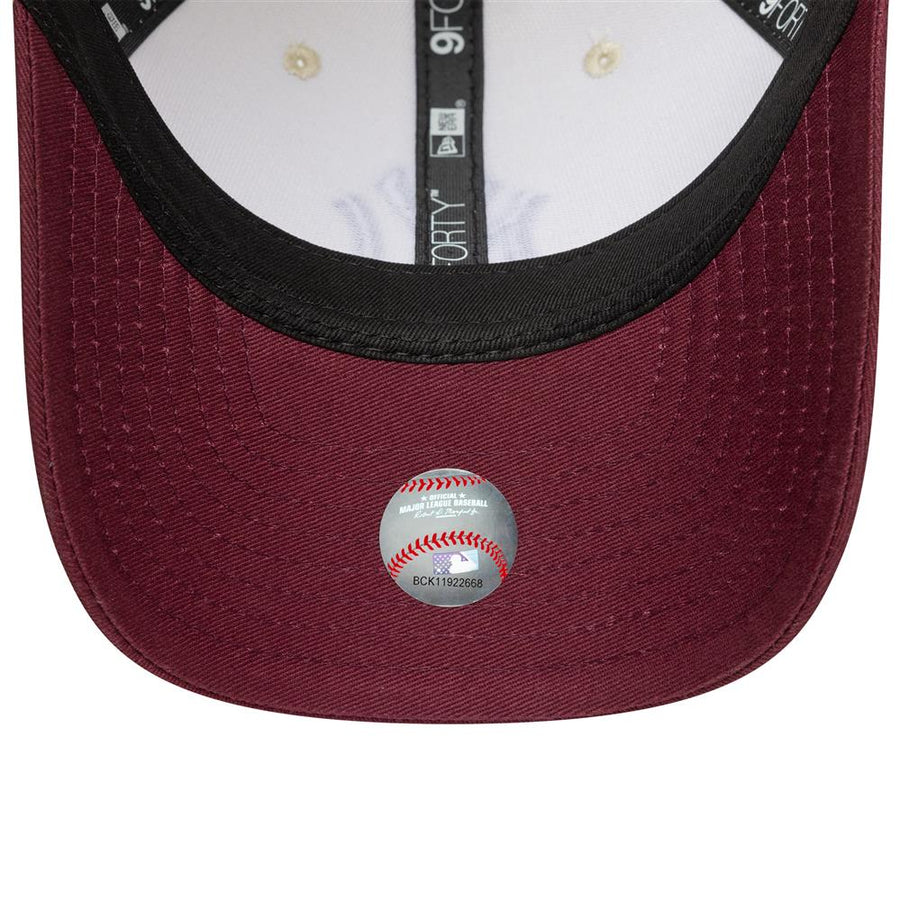 New York Yankees 9FORTY M-Crown MLB Colour Block Stone/Red Cap