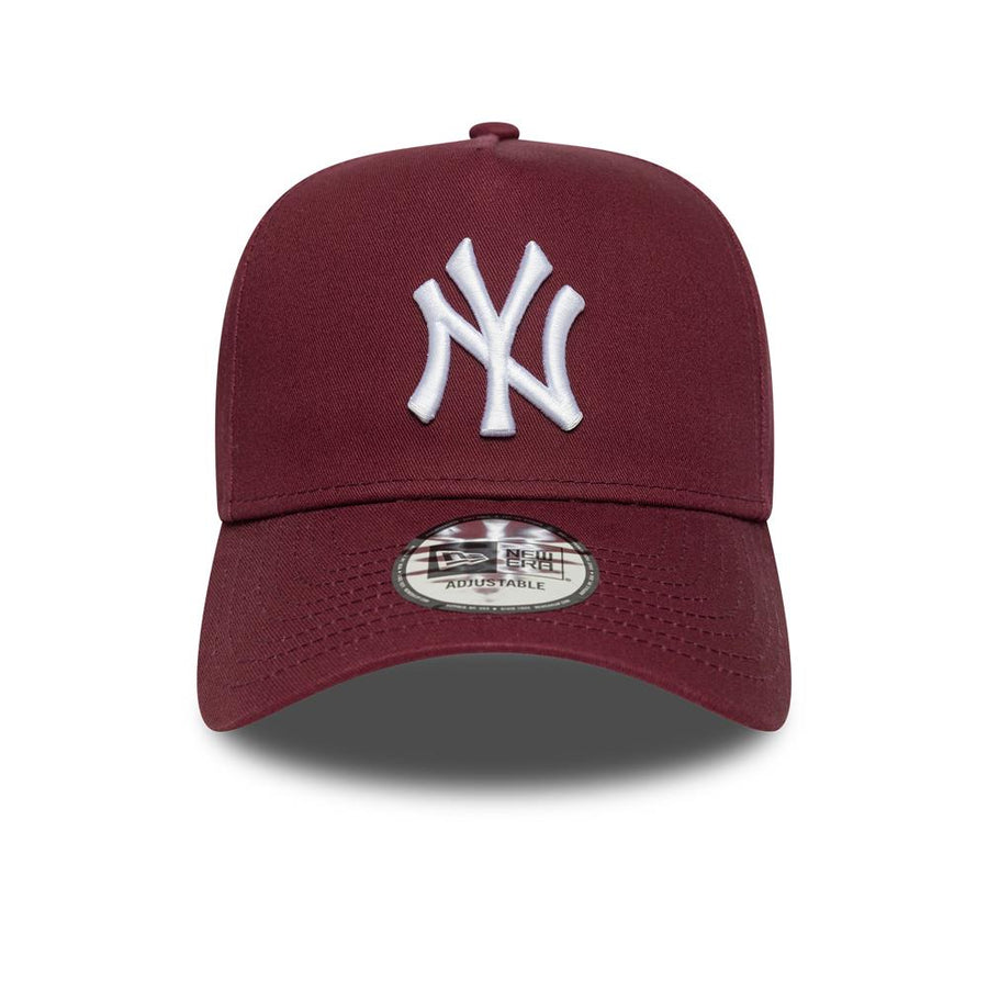 New York Yankees E-Frame MLB League Essential Maroon Trucker Cap