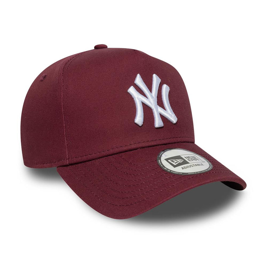 New York Yankees E-Frame MLB League Essential Maroon Trucker Cap