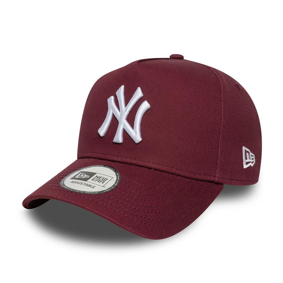New York Yankees E-Frame MLB League Essential Maroon Trucker Cap