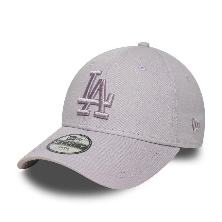 Los Angeles Dodgers 9FORTY Kids MLB League Essential Pastel Purple Cap