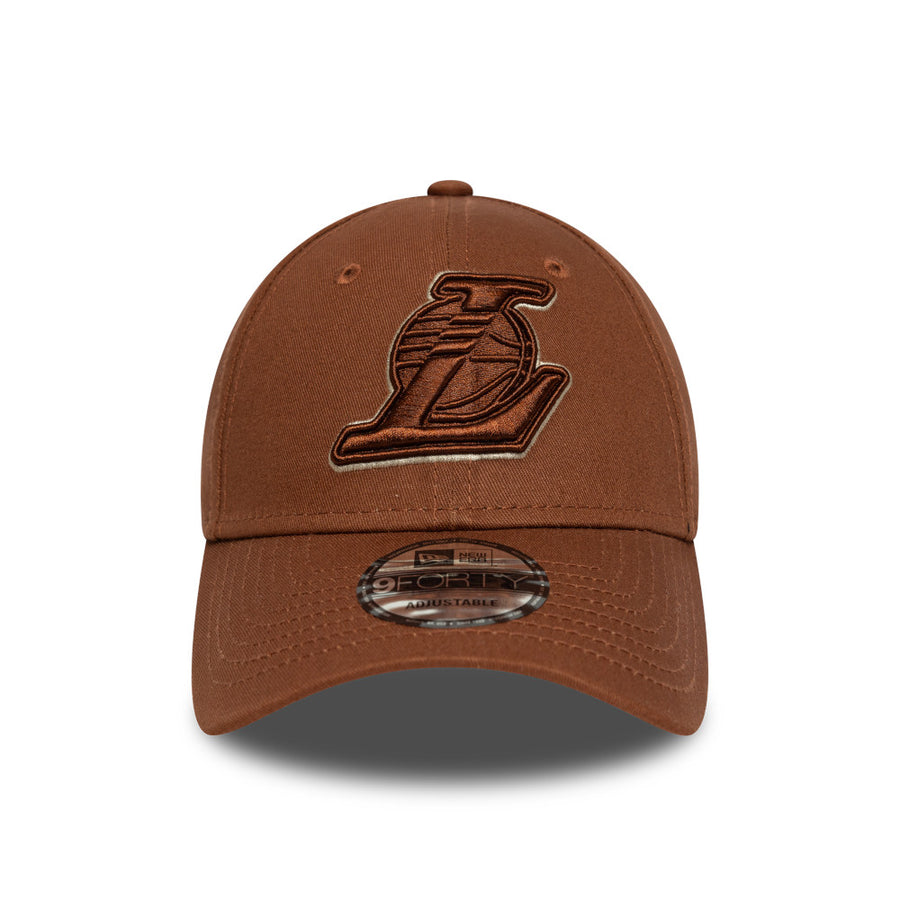Los Angeles Lakers 9FORTY NBA Team Outline Brown Cap