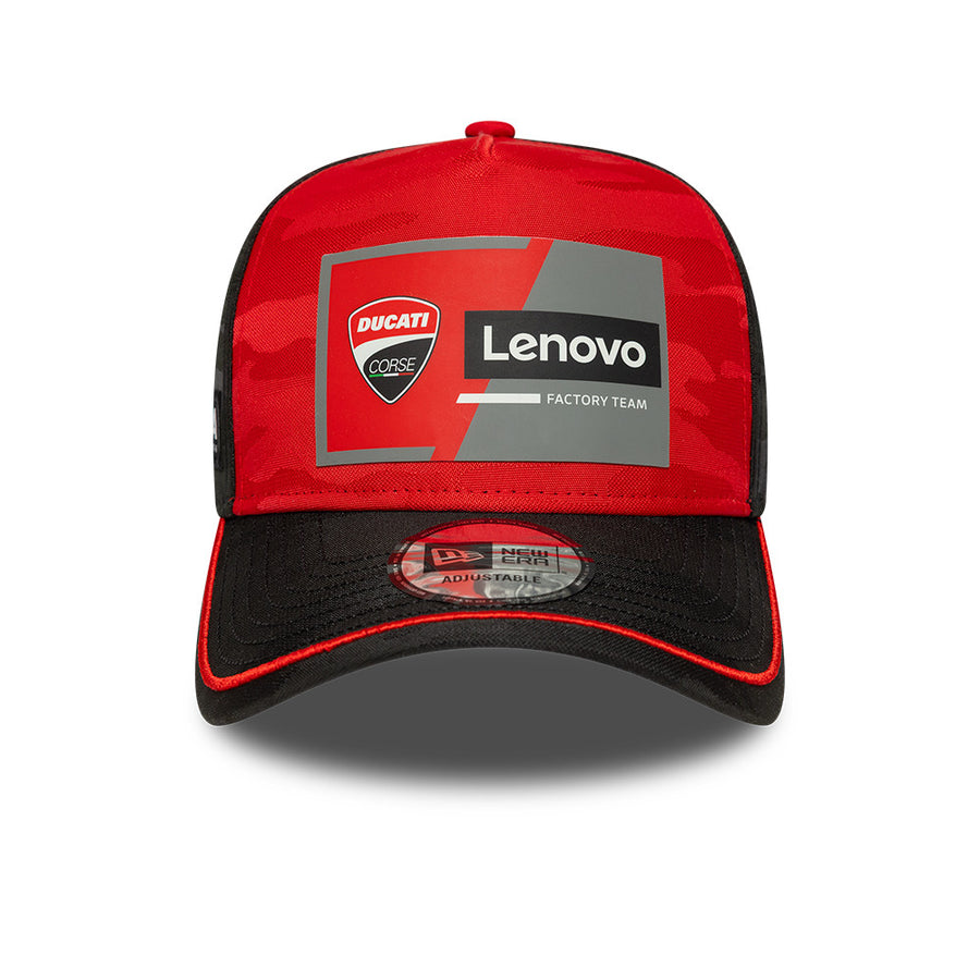 Ducati A-Frame Team Replica Black Trucker Cap