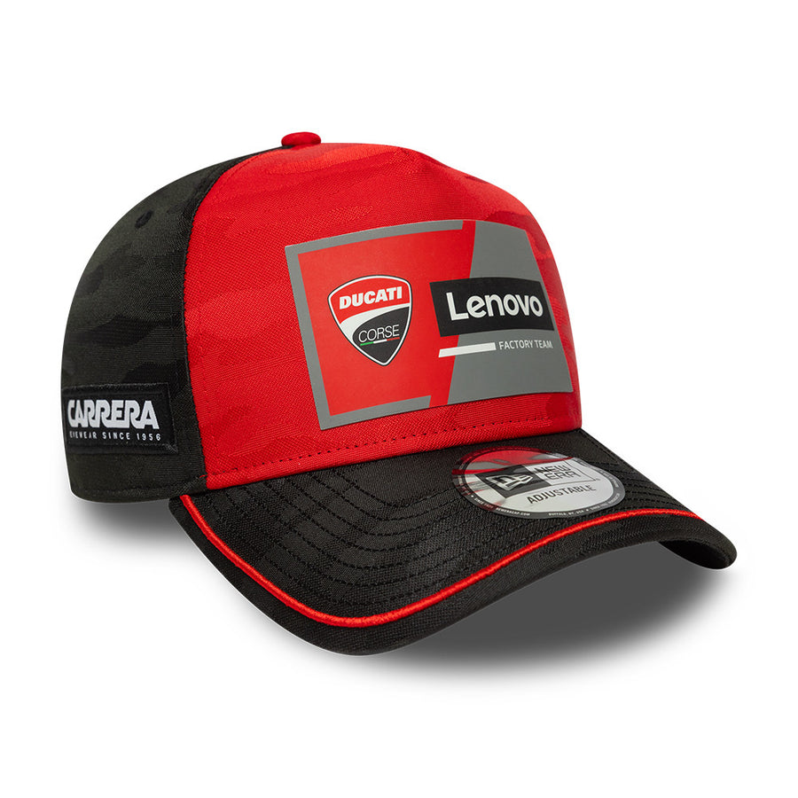 Ducati A-Frame Team Replica Black Trucker Cap