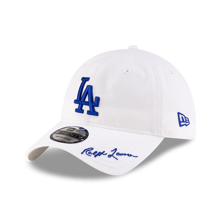 Los Angeles Dodgers 9TWENTY Ralph Lauren Cooperstown White Cap