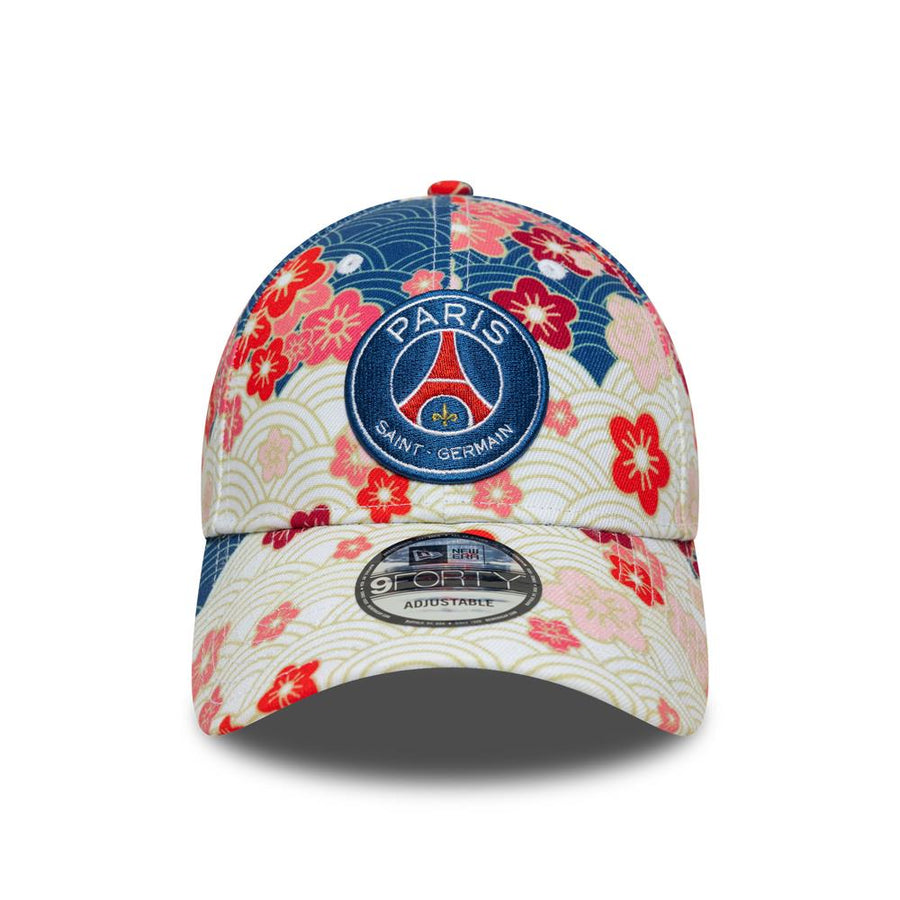 Paris Saint-Germain 9FORTY Cherry Blossom Blue Cap